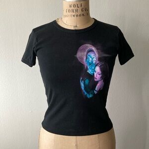 RARE Y2K Vtg Cradle of Filth girly tee | women’s t shirt | Medium Small gothic